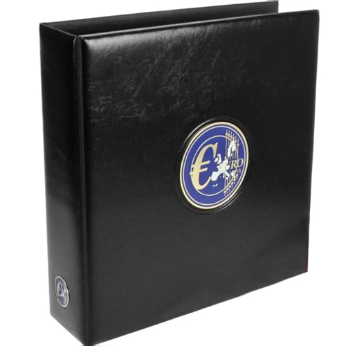 SAFE 7364 Premium Maxi Album für Euro Sätze - Euro Münzen Sammelalbum aller Länder - Münzsammelalbum - Euromünzalbum- für Ihre Coin Collection - Rückenbreite über 70 mm
