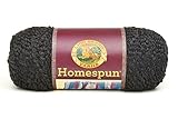 Lion Homespun Yarn-Black, 12.16 x 25.87 x 12.16 cm