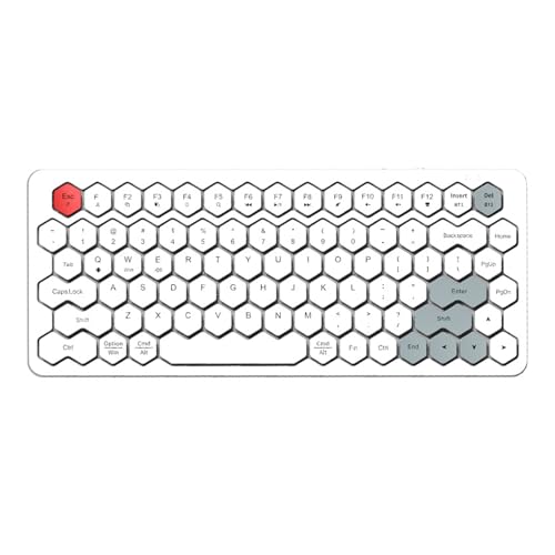 Navna Effiziente Weiße Tastatur 2 Computer Tastatur Tastatur Wiederaufladbare Computer Tastaturen Weiße Tastatur
