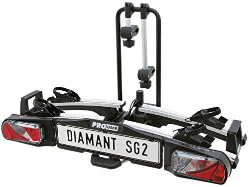 pro-User 5191734 PU Bicycle-Rack Diamant SG2, schwarz