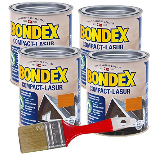Bondex Compactlasur 2in1 Holzlasur 3L zum sprühen und streichen (oregon pine)