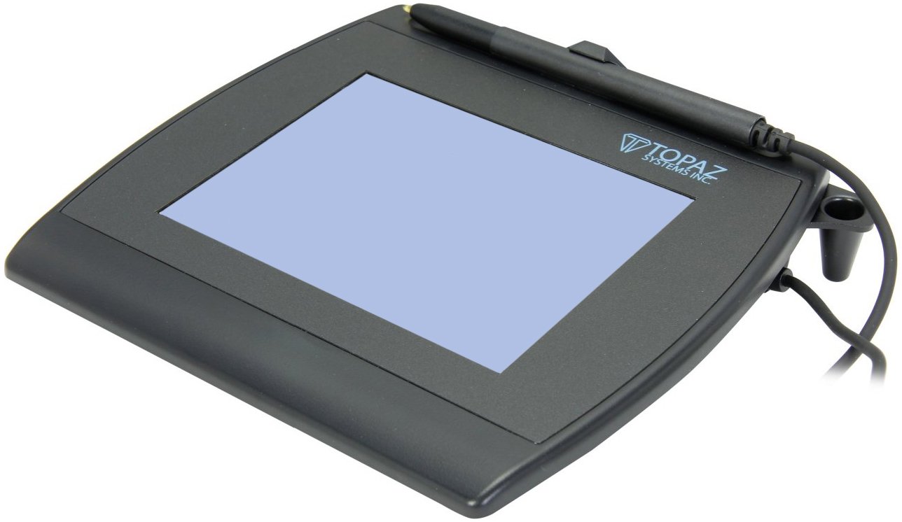 Topaz T-Lbk766-Bhsb-R 4X5 Backlit LCD Signature Capture Pad