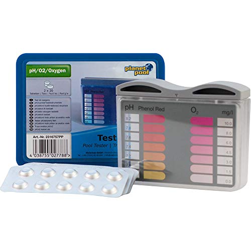 Planet Pool pH/Sauerstoff-Testbesteck - mit je 20 Tabletten