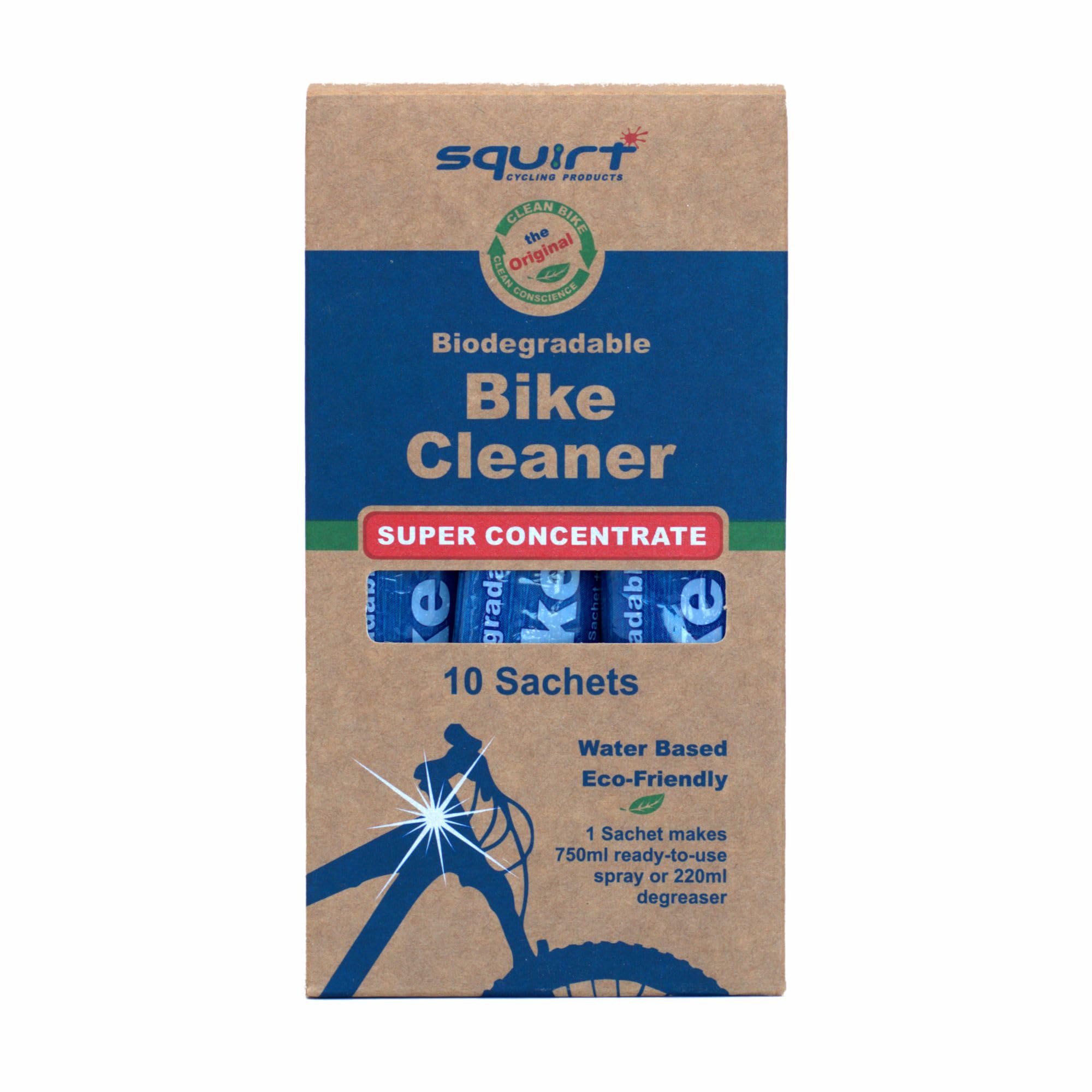 Squirt Bike Cleaner Super Concentrate 10 Sachets