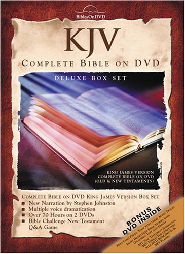 Holy Bible - King James Version - Complete Bible [Deluxe] [3 DVDs]