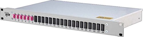 LWL-Patchpanel 24 Port LC-D Metz Connect 1502577506-E 1 HE