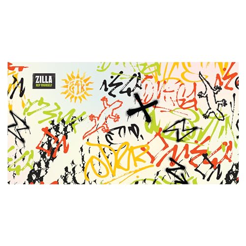 Zilla 24kGoldn Graffiti-Druck Terrarium Hintergrund Bildschirm 50,8 x 27 cm