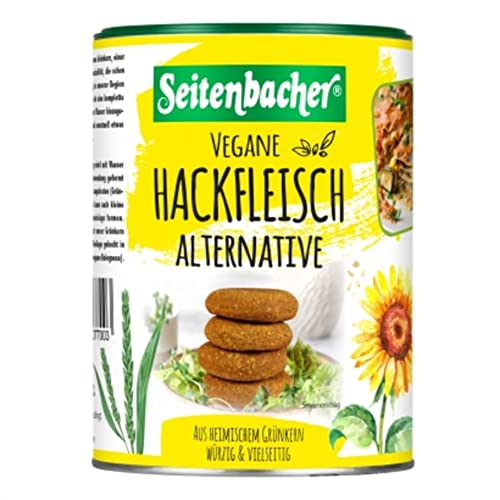6x 400g Seitenbacher Veganer Hackfleisch-Ersatz Hackfleisch aus Grünkern Vegetarisch