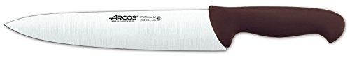 Arcos Serie 2900 - Kochmesser - Klinge Nitrum Edelstahl 250 mm - HandGriff Polypropylen Farbe Braun