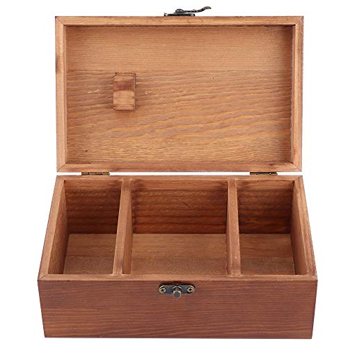 Nähkasten, Haushalt Vintage Holz Nähkasten Nadelfaden Aufbewahrungskoffer Organizer DIY Nähwerkzeuge(Taraxacum Pattern Empty Box)