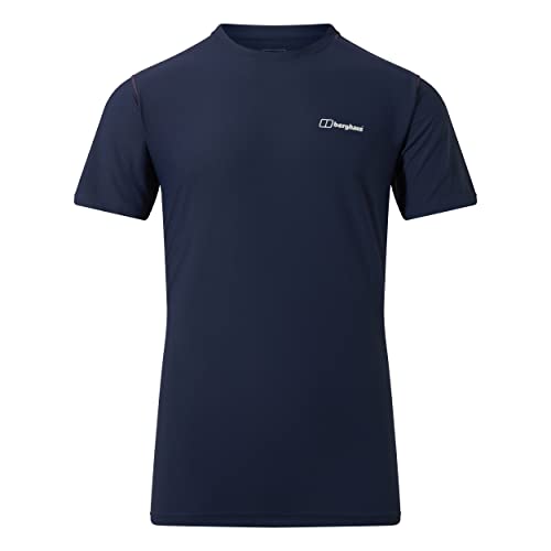 berghaus Herren T-Shirt 24/7 Short Sleeve Crew Tech, Dusk, M, 4A000845R14