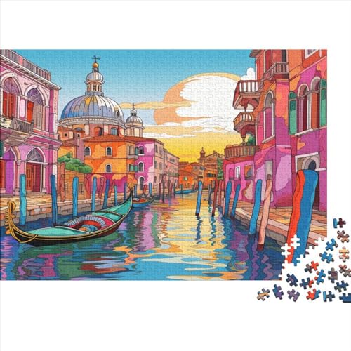Puzzles Für Erwachsene 1000 Teile Art Venice Puzzles Als Geschenke Für Erwachsene 1000pcs (75x50cm)