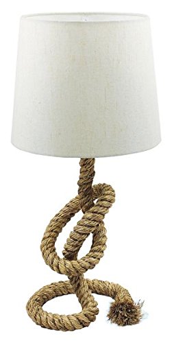 Taulampe mit Schirm elektrisch 230V, E27, H: 58cm, Ø: 21/28cm