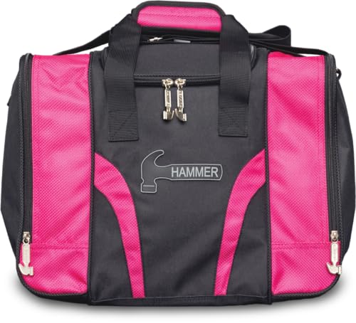 Hammer Unisex-Erwachsene Raw Bowlingtasche, Einzeltasche, Pink Bowling-Taschen, Einheitsgröße