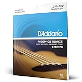 D'Addario EPBB170 Phosphor Bronze Akustik Bass Saitensatz 0,11 cm - 0,25 cm (.045 - .100 Zoll)