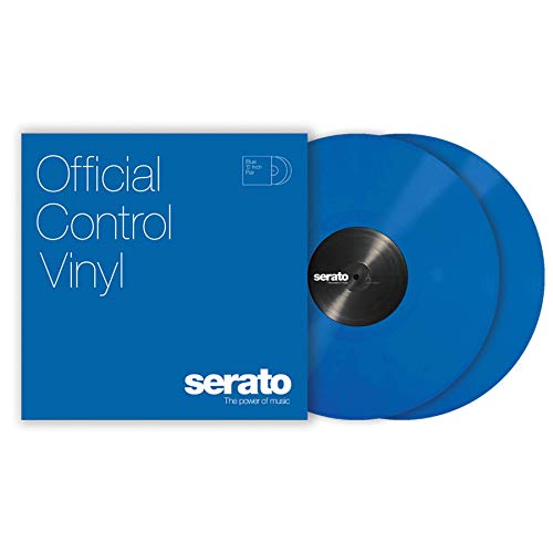 Serato SCV-PS-BLUE-2 Performance Control Vinyl Platte 12 Zoll, 2 Stuck, blau