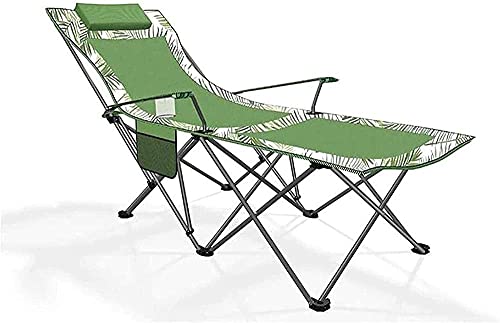 AHHYCXZ Leichter Camping-Klappstuhl, Sonnenliege, Liegestuhl mit verstellbarer Rückenlehne, Strand, Camping, Garten, zusammenklappbar, für einfache Lagerung