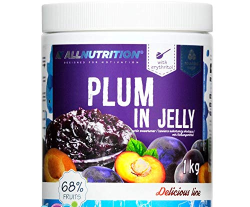 AllNutrition Plum in Jelly - Pflaumenmarmelade ohne Zuckerzusatz und Erythrol 1 Pack 1000g