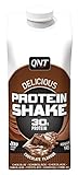 QNT Delicious Protein Shake, Chocolate (12 x 330ml)