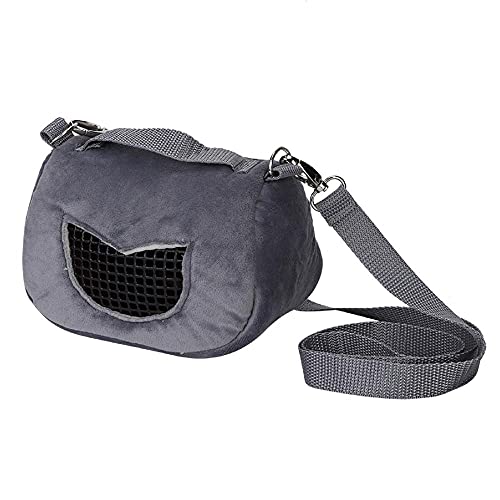 Rucksäcke Für Haustiere 2St Faltbare Tragbare Handtasche Pet Carry Travel Cage Carrier Flanell Tasche Hamster Ratte Warm Schlaf Reisetasche S