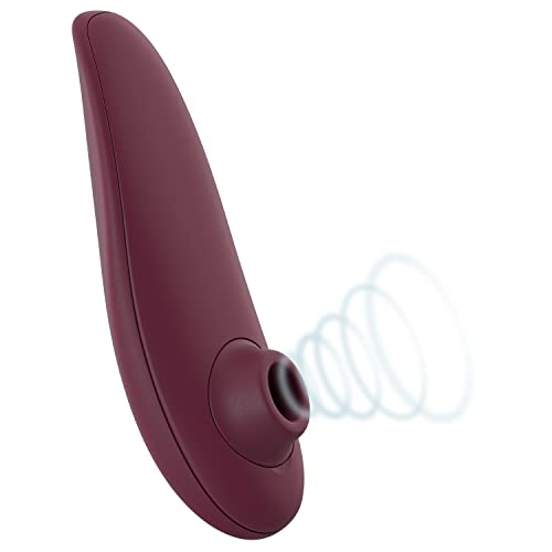 Womanizer Classic 2 Klitoris - Sauger für Frauen - Auflege-Vibrator mit 10 Intensitätsstufen - Afterglow-Funktion - Wasserdichtes Sexspielzeug - mit Loovara Gleitgel - rot