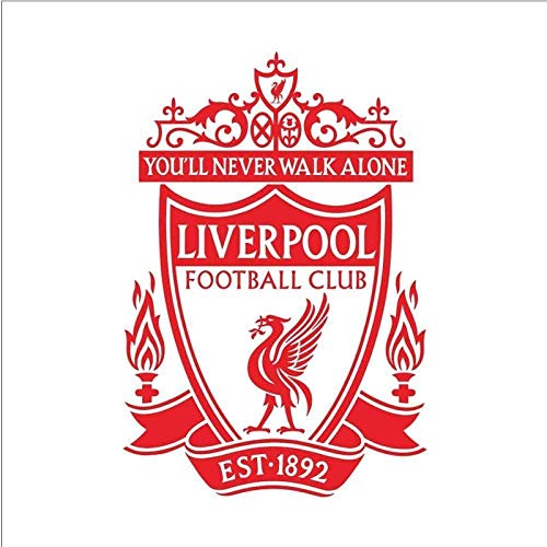 Wandaufkleber Kunst Wandtattoo 3D Liverpool Selbstklebender Fußballverein 58X85Cm