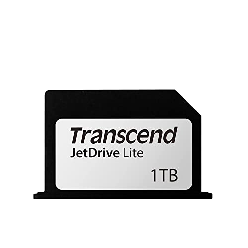 Transcend 1TB JDL330 JetDrive Lite 330 Erweiterungskarte für MacBook Pro 2021 bis zu 95/75 MB/s TS1TJDL330