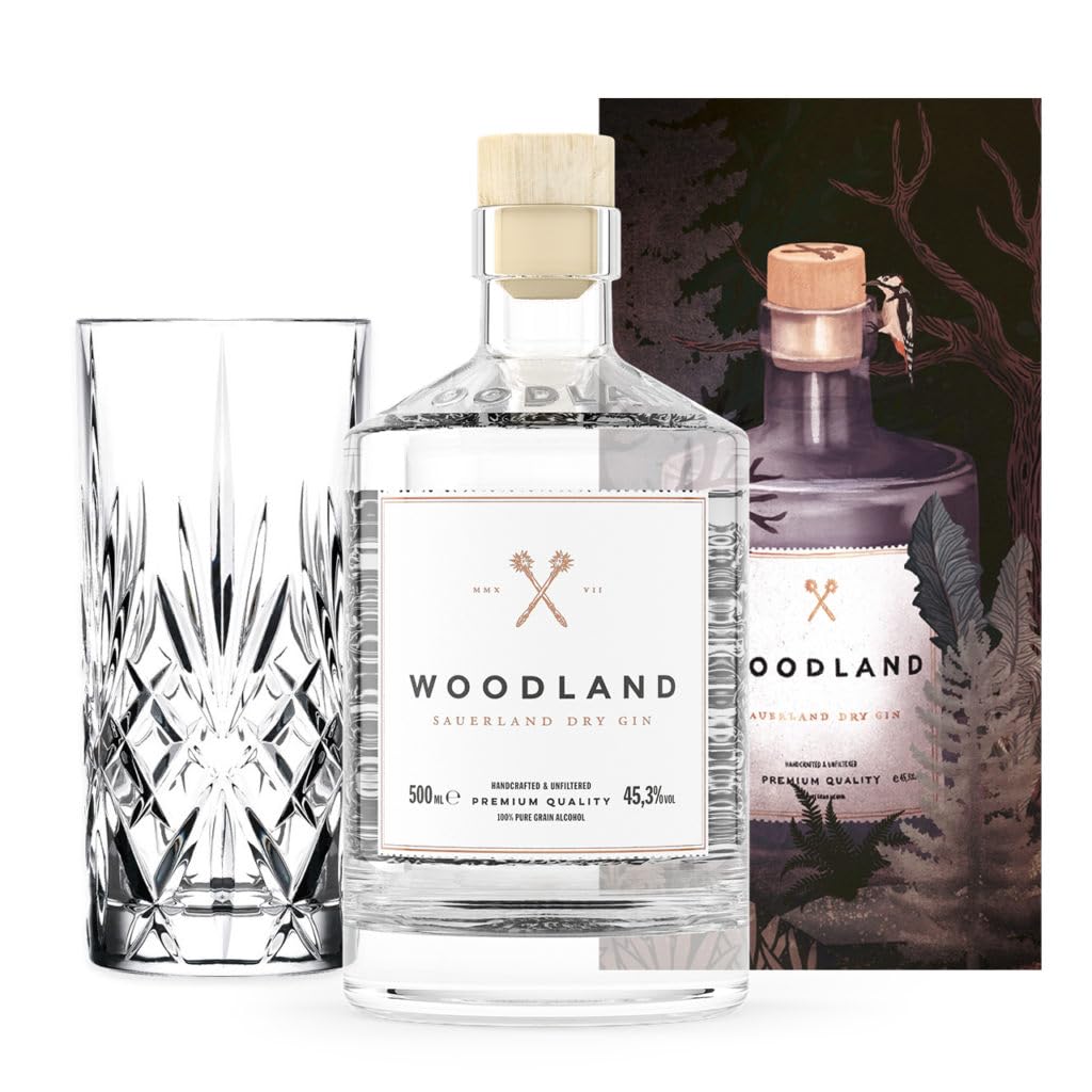 Woodland Dry 0,5l Elsa Klever Bundle inkl. 1 Glas & Geschnekverpackung