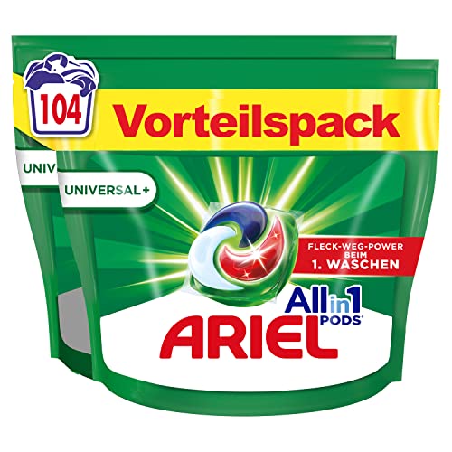 Ariel All-in-1 PODS Waschmittel Universal – 104 Waschladungen
