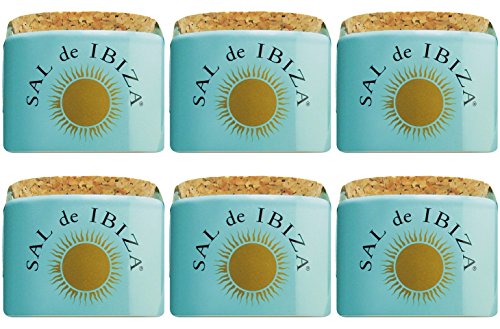 Sal de Ibiza Fleur-de-Sel im Keramiktopf - mini - 6x 28,5 g