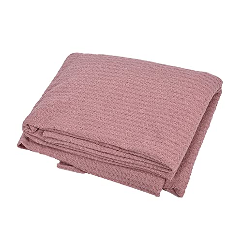 Baby Wrap, Baby Foto Requisiten Decke Unisex Helle Farbe für Jungen oder Mädchen für Neugeborenenfotografie(Lotus root pink (blanket))