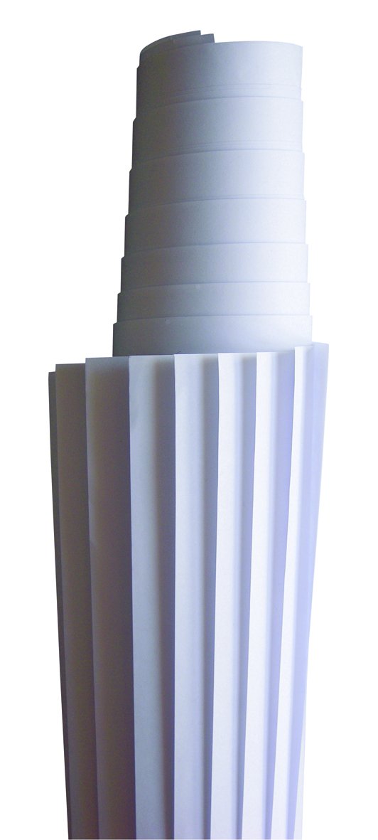 Nobo 1901910 Moderationspapier, 80 g/qm, blanko, 50 Bögen, 80 g/m2 Papierqualität, 118 x 140 cm, 50 Stück, weiß