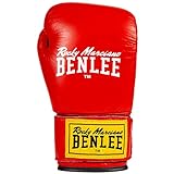 BENLEE Boxhandschuhe aus Leder Fighter Red/Black 08 oz