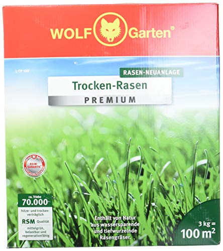WOLF-Garten - Trocken Rasen Premium, 100 m²