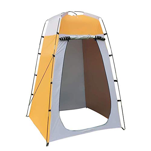 windyday Duschzelt Tragbare Camping Umkleidezelt, Einschließlich Zeltpflock, Stange, Seil, Aufbewahrungstasche, 120 x 120 x 180cm