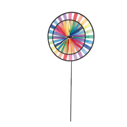 HQ Windspiel Magic Wheel Duett Rainbow Garten Dekoration