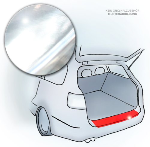 Lackschutzfolie passend für VW Tiguan II - Aluminium gebürstet Anthrazit/Grau