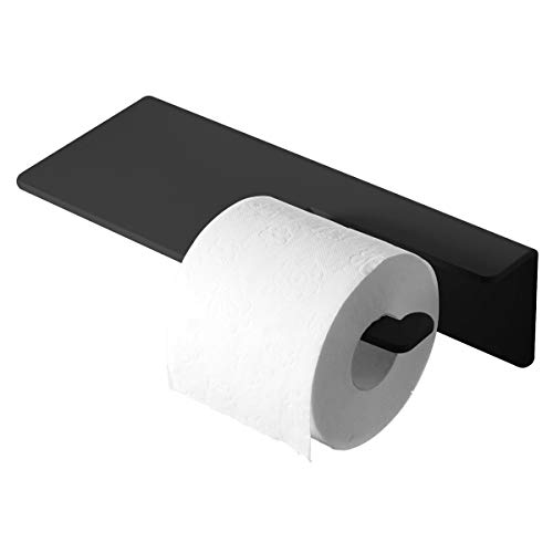Radius Puro Toilettenpapier Halter schwarz WC-Papierhalter 906 A