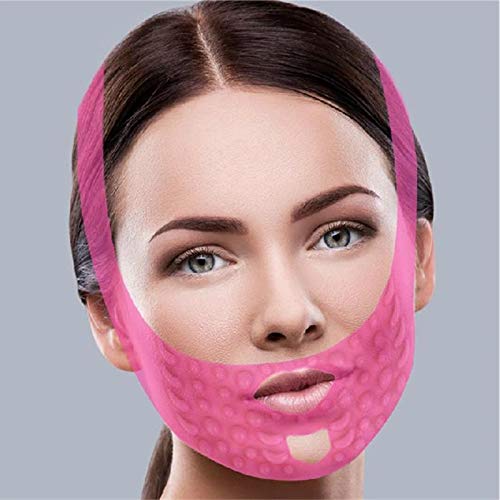 V Line Slimming Facial3D Silikon Facial V-Förmiger Face-Lift-Verband Anti-Falten-Lifting-Verband Gürtelmassagegerät Skin Beauty Firming Tool