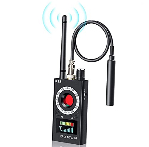 RUIZHI K18 Detektor üBerwachungskameras Anti Spy Detektor Signal RF Tracker Objektiv Bug Detector GSM Gerät Finder Versteckte Kamera Laser