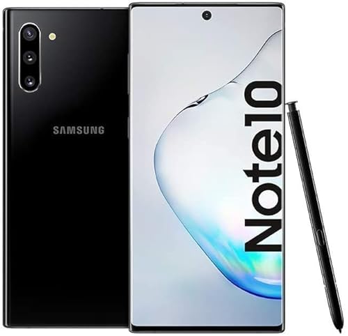 Samsung Galaxy Note 10, 256GB, Aura Schwarz (Generalüberholt), Werkseitig Original (Südkorea), ausschließlich für den europäischen Markt (Internationale Version)
