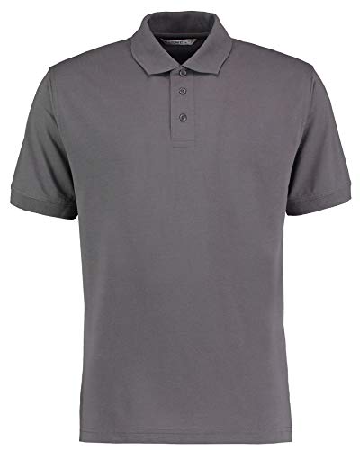 Kustom Kit Herren Poloshirt Klassic Superwash [KK403] Gr. S, anthrazit