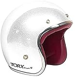 TORX Helm Moto Jet Wyatt Glitter weiß