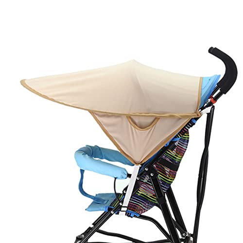 Maxtonser Pram Sun Shade Cover Universal Baby Stroller Awning Pram Buggys Sun Canopy Waterproof Baby Carriage Sun-Shield Windproof,Sun Shade