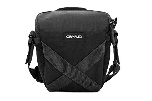 Crumpler QDT150-001 Quick Delight Toploader 150 Universal Schultertasche für Camcorder und Bridge Kamera schwarz