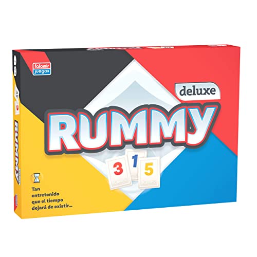 FALOMIR Deluxe Rummy de Luxe Brettspiel Classic (646396)