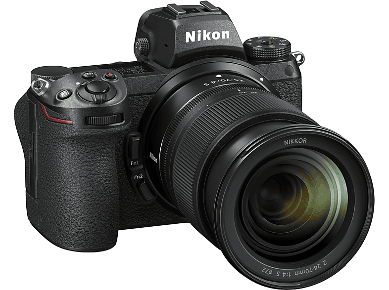 NIKON Z7 II Kit Systemkamera mit Objektiv 24-70 mm, 8 cm Display Touchscreen, WLAN