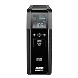 APC by Schneider Electric Back UPS PRO - BR1200SI - USV 1200VA (8 IEC Ausgänge, Multifunktionsdisplay, rein sinusförmiges Ausgangsignal)