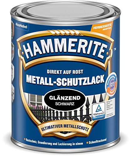 AKZO NOBEL (DIY HAMMERITE) 5087594 Hammerite Metall-Schutzlack glänzend 2,500 L