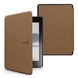 JNSHZ 2021 New Amazon Kindle Paperwhite 5 Signature Edition 11Th Gen 6,8 Zoll Pu Leder Case Magnetische Smart Cover, Kaffee